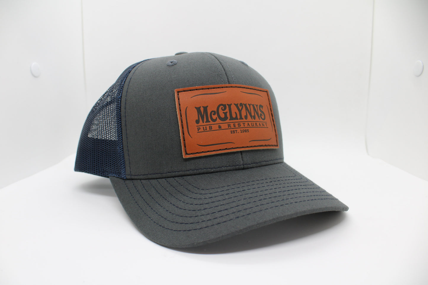 McG Leather Patch Hats