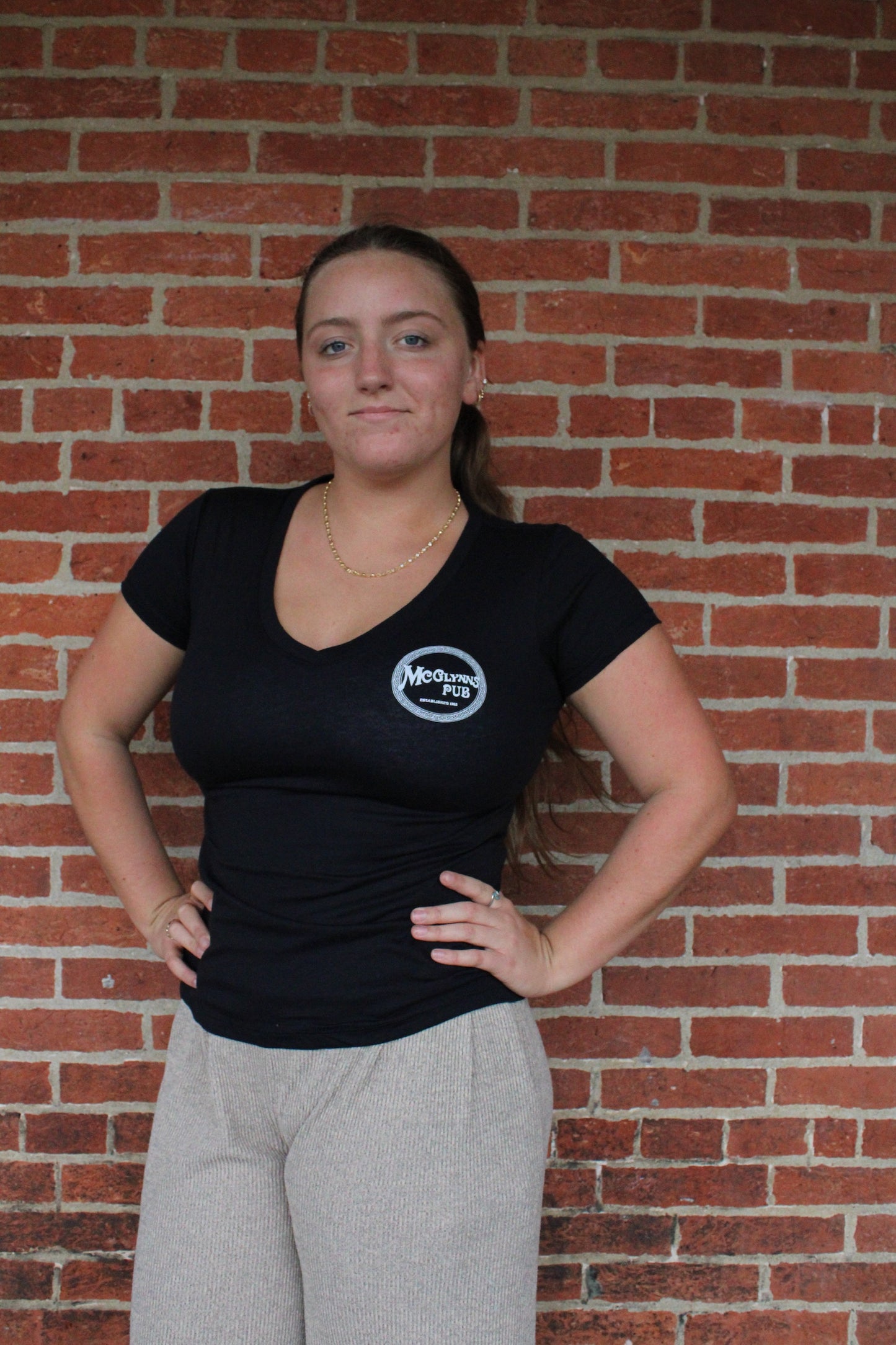 McG V-Neck T-shirt Ladies