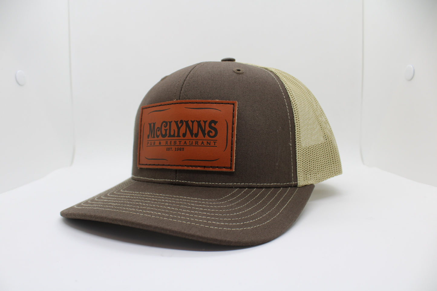 McG Leather Patch Hats