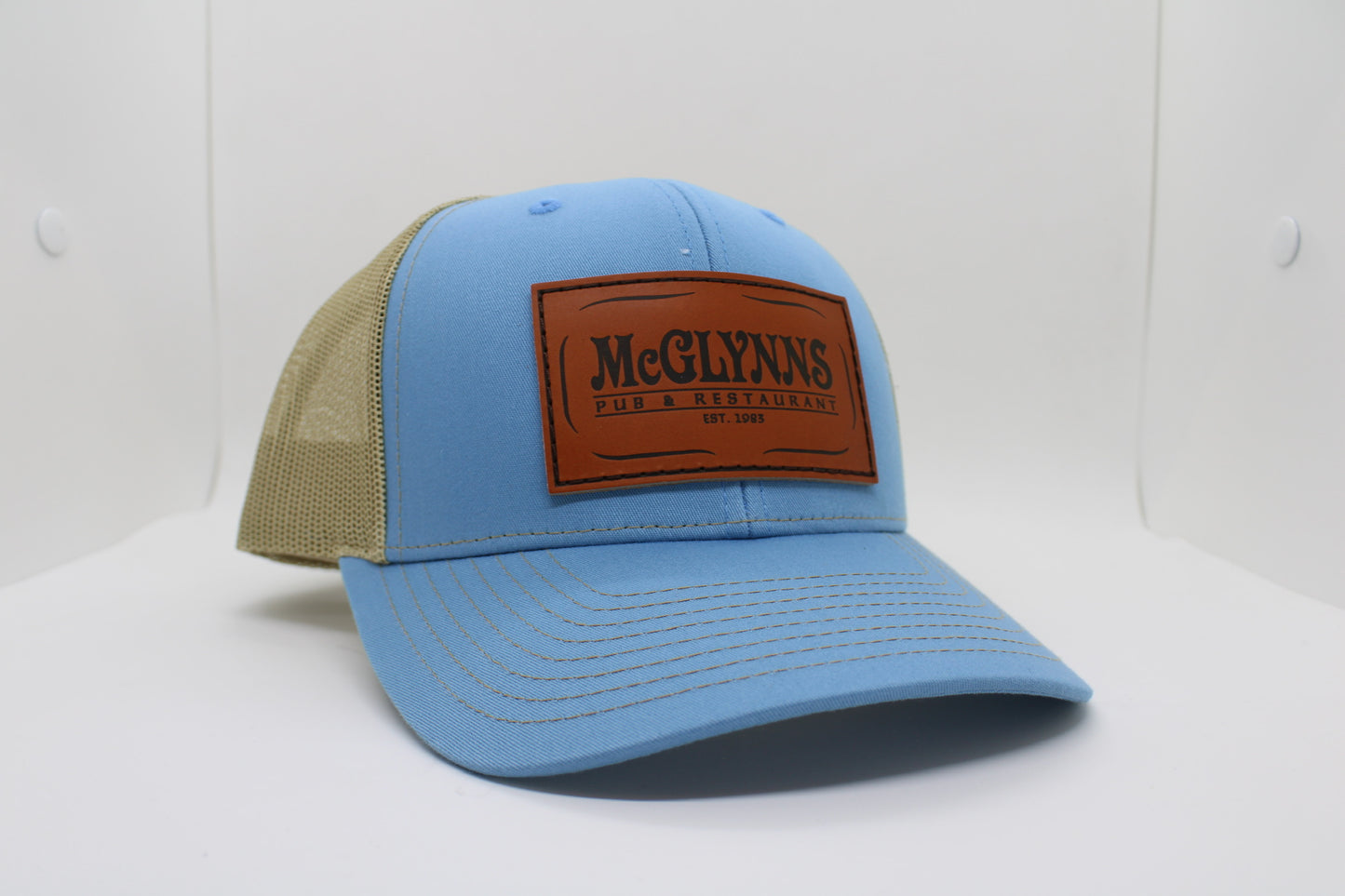 McG Leather Patch Hats